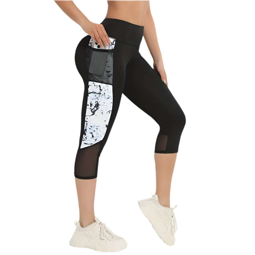 Women’s Print Design 3/4 Leggings - MORE COLOURS