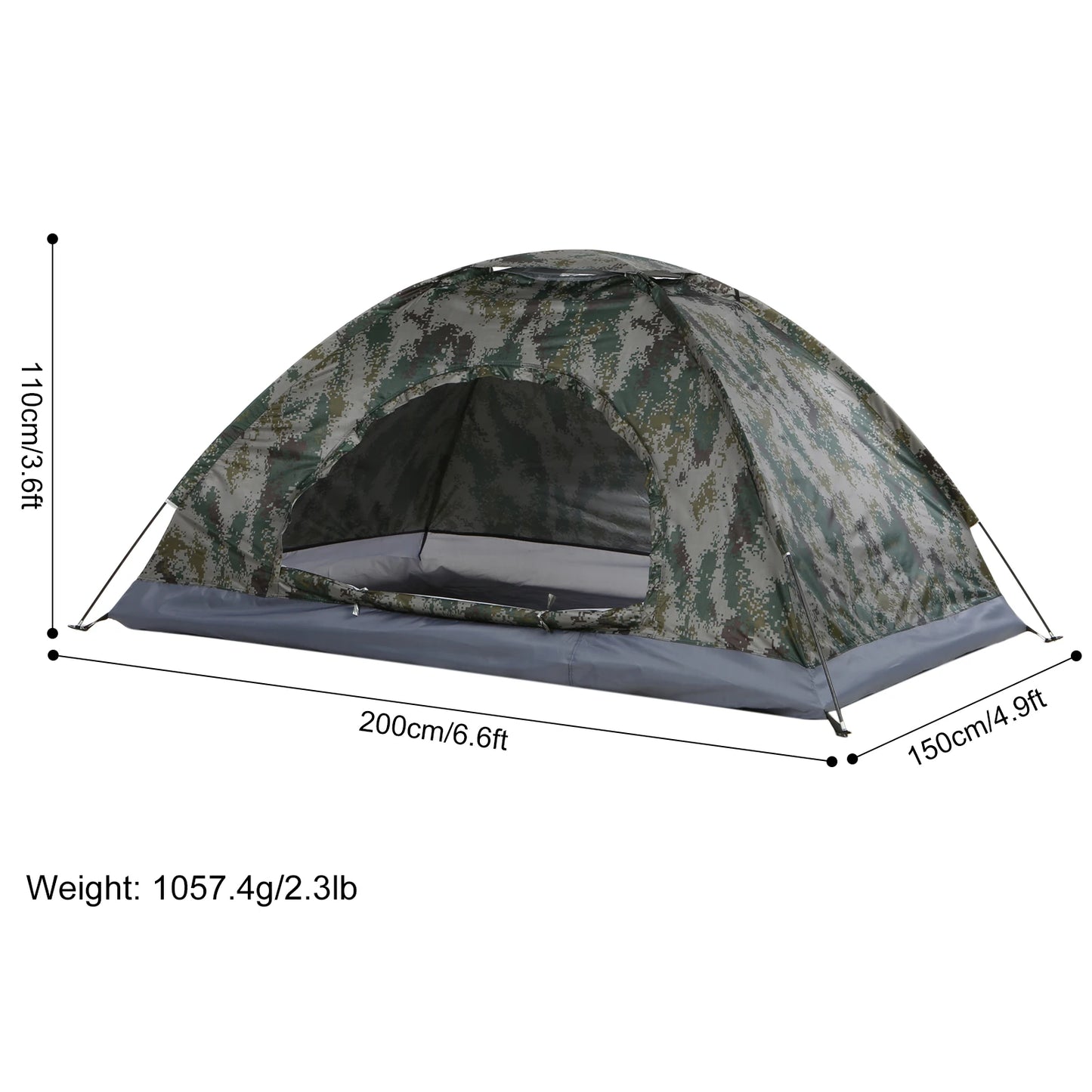 1 Or 2 Person Ultralight Camping Tent