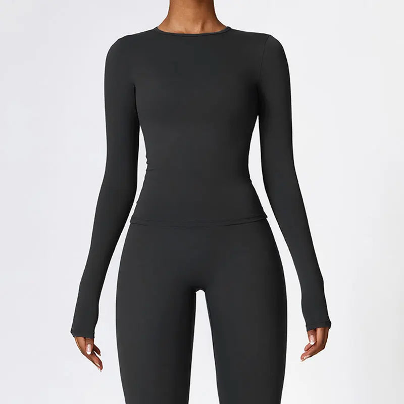 Women’s Long Sleeve Fitness Top - MORE COLOURS
