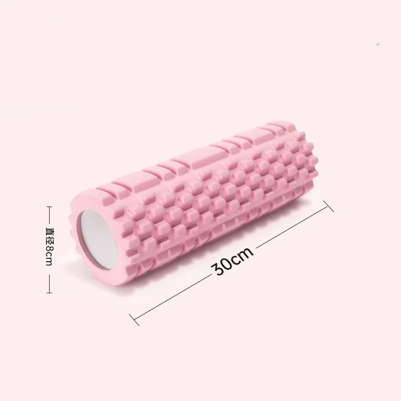 30cm Yoga Column Gym Fitness Pilates Foam Roller - MORE COLOURS