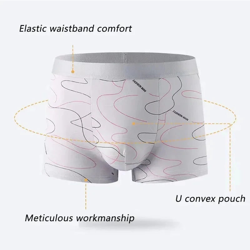 3 Pcs Men’s Boxers Sports