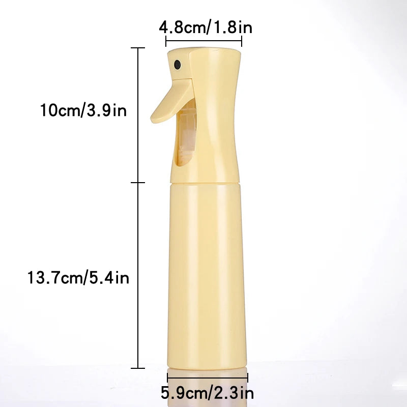 300ml Bottled Fine Mist Continuous Spray Bottle - MORE COLOURS