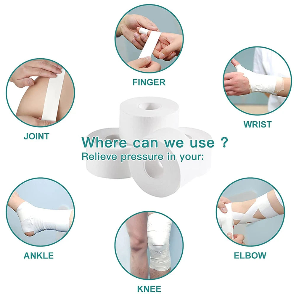 3-Rolls Foam Sport Underwrap Athletic tape - MORE SIZES