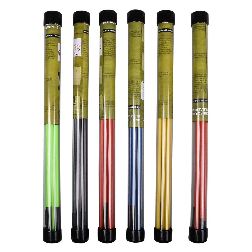 2 Pack Golf Alignment Stick - MORE COLOURS