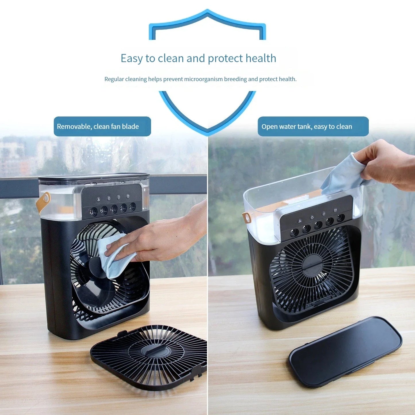 3 In 1 USB Air Humidifier - MORE COLOURS