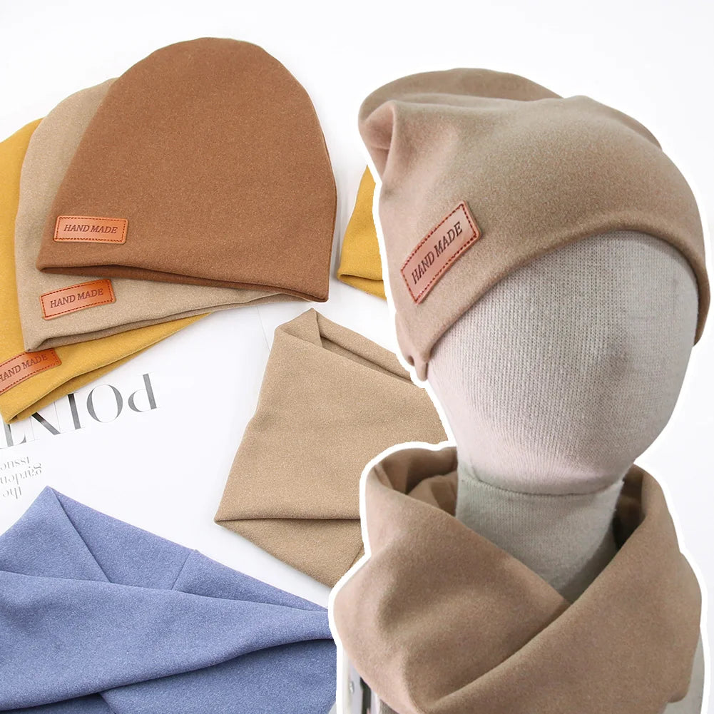2Pcs Beanie And Scarf - MORE COLOURS
