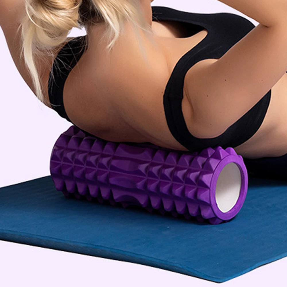 30cm Yoga Column Gym Fitness Pilates Foam Roller - MORE COLOURS