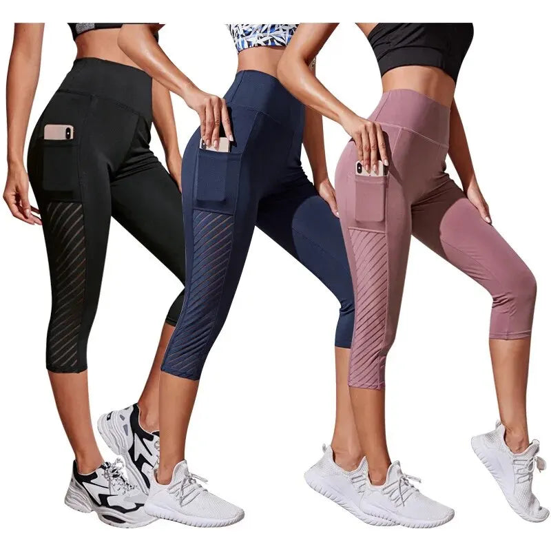 Women’s 3/4 Fitness Leggings - MORE COLOURS