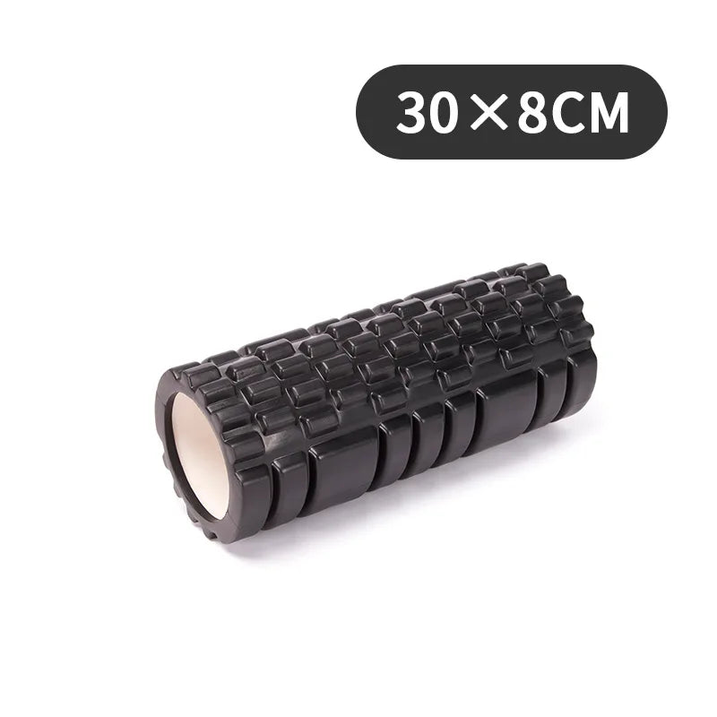 30cm Yoga Column Gym Fitness Pilates Foam Roller - MORE COLOURS