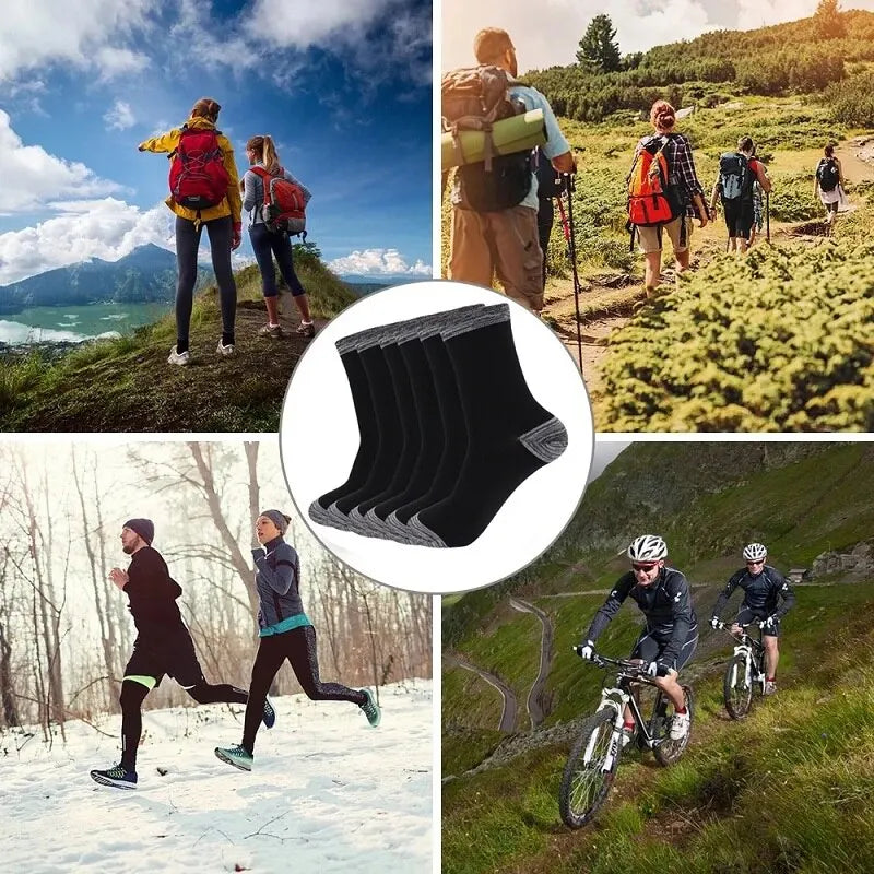 Unisex Thermal Socks 42-48 5 Pack - MORE COLOURS