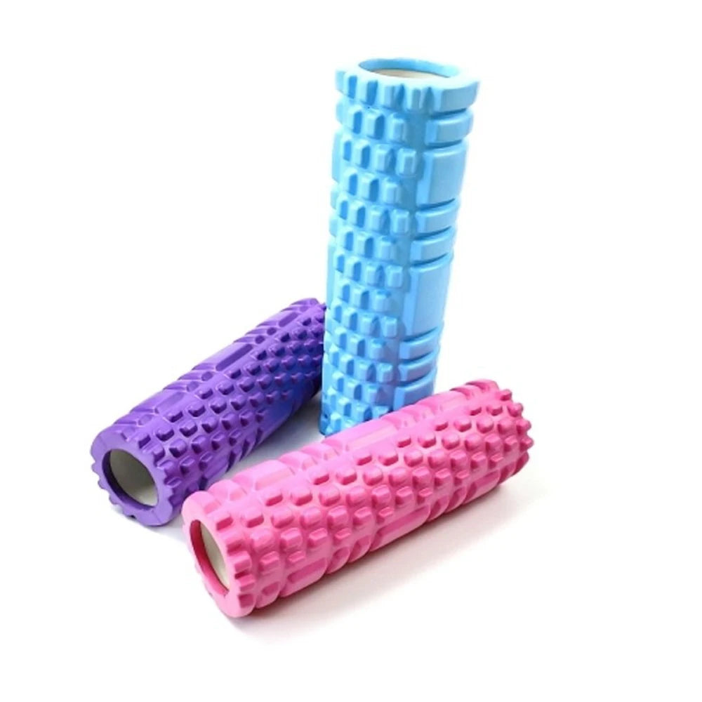 30cm Yoga Column Gym Fitness Pilates Foam Roller - MORE COLOURS