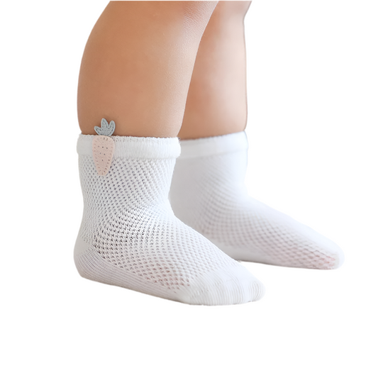 3 Pairs Of Infant Baby Socks for Girl & Boy - MORE COLOURS