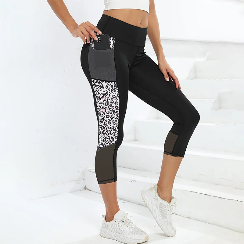 Women’s Print Design 3/4 Leggings - MORE COLOURS
